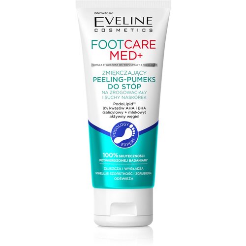 Eveline Cosmetics Foot Care Med nježni hidratantni piling za stopala 100 ml Slike