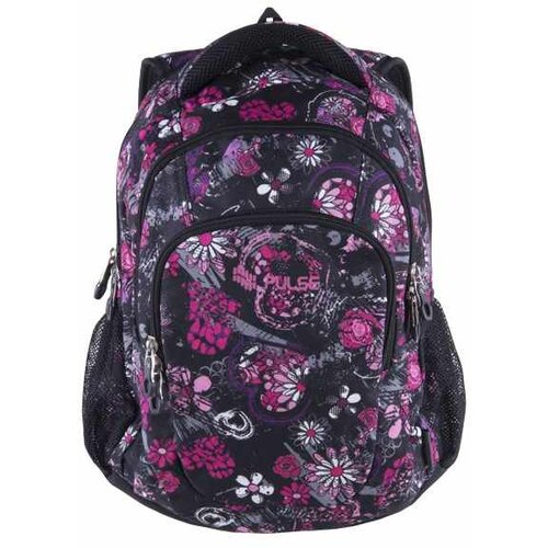 Pulse Ranac Teens Black Flower 214403 Cene