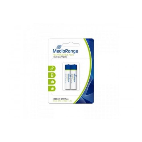 Mediarange punjiva baterija aaa 1000Mah 1/2 blister ( lr 3 1000Mah ) lr 3 1000Mah Slike