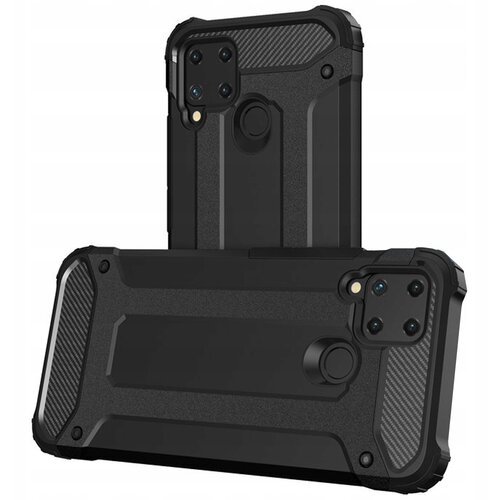 HURTEL HYBRID ARMOR OVITEK ZA REALME 10 5G / 9I 5G ČRN, (21896527) Cene