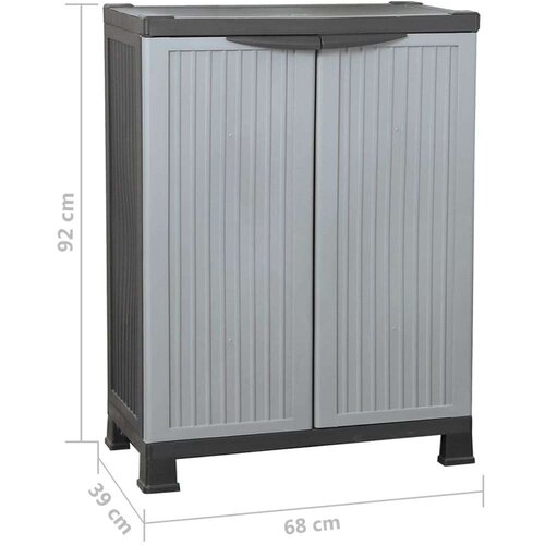 vidaXL Plastična omarica 68x39x92 cm Cene