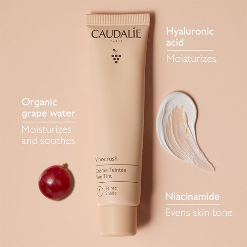 Caudalie Vinocrush Skin Tint CC krema za ujednačavanje tena s hidratantnim učinkom nijansa 1 30 ml Slike