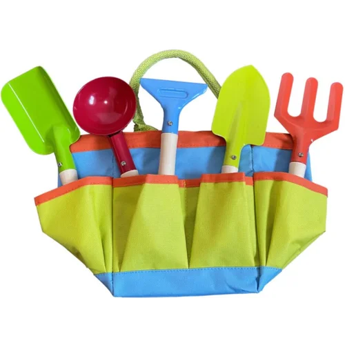 Dvěděti Garden Bag with Tools set igračaka 3y+ 6 kom