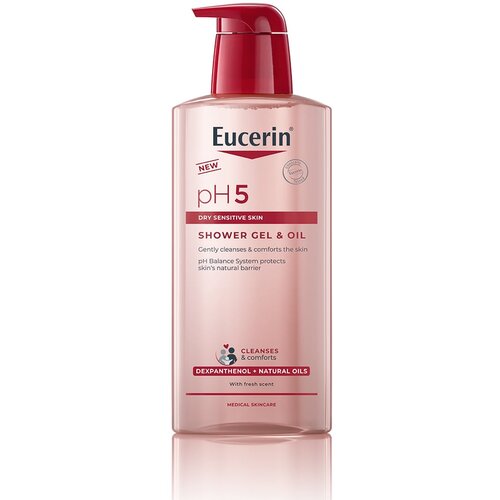 EUCERIN® pH5 Shower Gel & Oil pomirjajoči gel za tuširanje 400 ml Cene