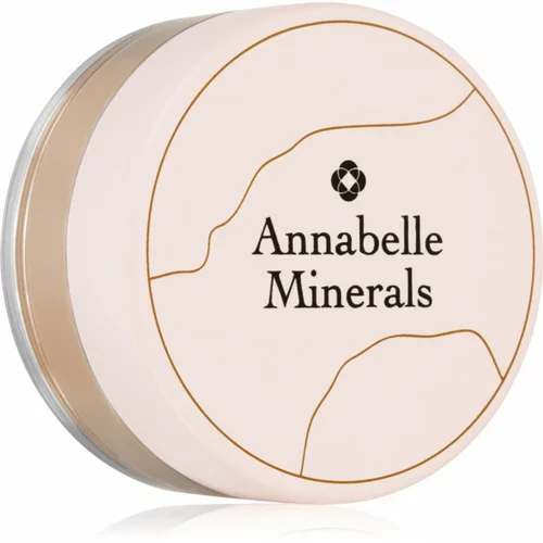 Annabelle Minerals Matte Mineral Foundation mineralni puder v prahu za mat videz odtenek Pure Fair 4 g