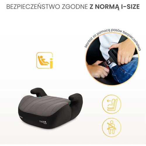 CARETERO Tiger i-size sjedalo crno (125-150) Slike