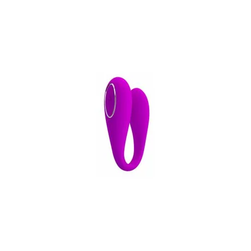 Pretty Love August - punjivi, pametni vibrator za G-točku i klitoris (ružičasti)