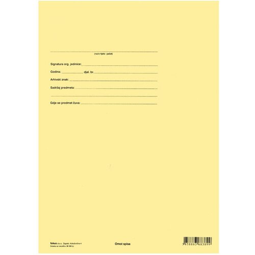  Obrazac B-150 omot spisa 120g &scaron;amoa pk10 Fokus Cijene
