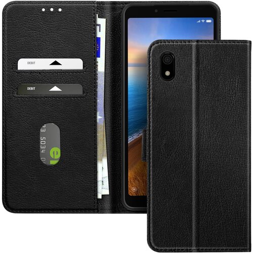AVIZAR Ohišje za Xiaomi Redmi 7A Clamshell Wallet and Video Holder, Črna, (5000012368) Cene