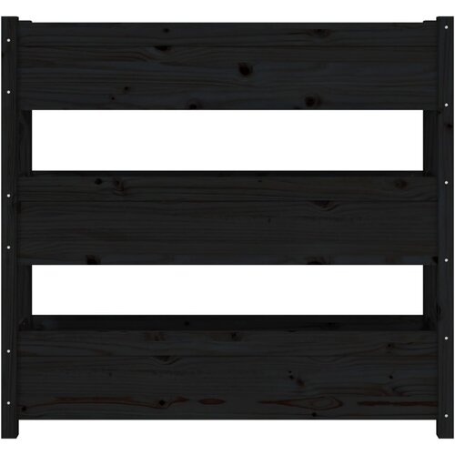  Sadilica crna 112 x 25 x 104,5 cm od masivne borovine Slike