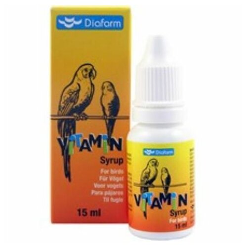 Diafarm vitamin syrup vitamini za ptice - 15ml Slike