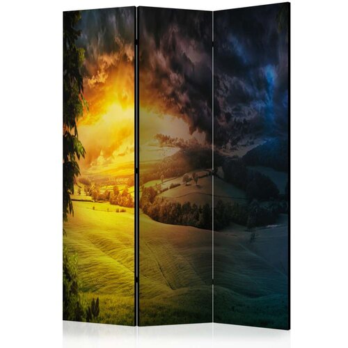  Paravan u 3 dijela - Twilight over the Valley [Room Dividers] 135x172 Slike