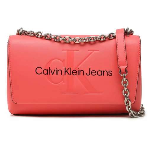 Calvin Klein Jeans Ročna torba Sculpted Ew Flap Conv25 Mono K60K607198 TCO