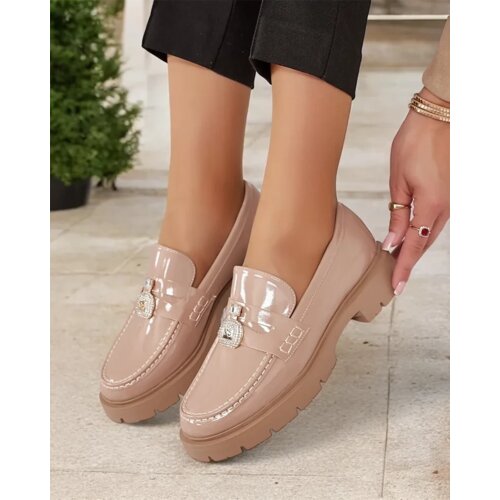 Resti Women's lacquered moccasins Bemies Cene