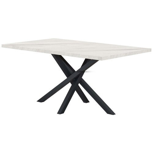 Matis Trpezarijski sto Pablo X, 160x90, Beli Slike