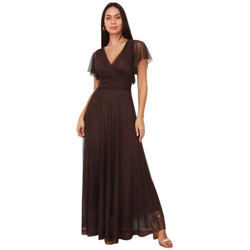La Modeuse Dolge obleke 76789_P181946 Kostanjeva Slike