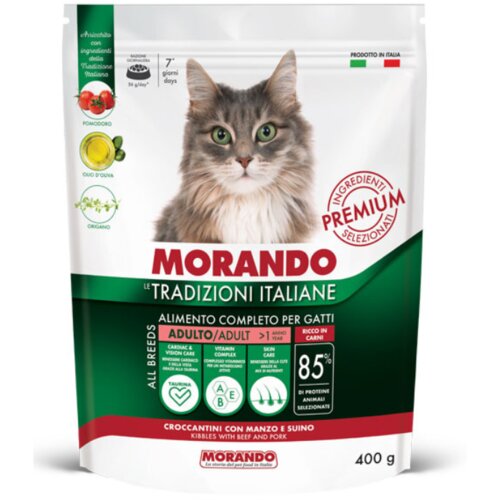 Morando Tradizioni Cat Adult govedina in svinjina 400 g konzerva Cene