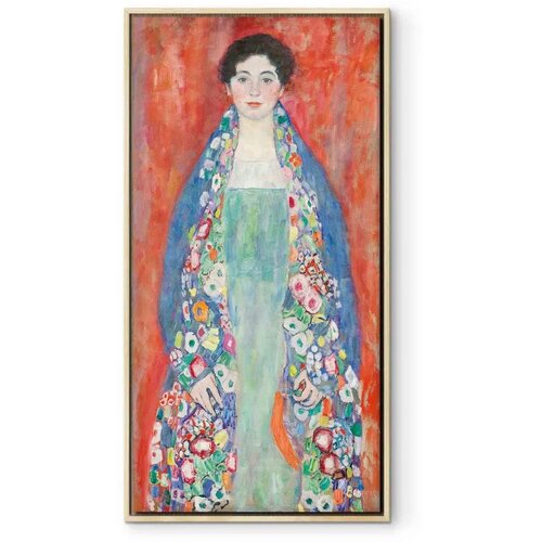  Slika - Gustav Klimt – Portrait of Fräulein Lieser 60x120 U prirodnom drvenom okviru Cene