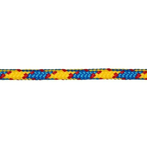 Uže po metru (Dostupno kao prirez, Opteretivost: 80 kg, Žuto-plavo-crveno, Promjer: 8 mm, Polipropilen) Cijene