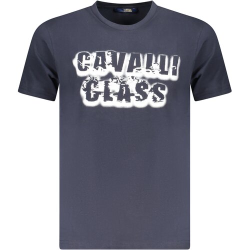 Cavalli Class SHORT SLEEVE T-SHIRT MEN BLUE Cene