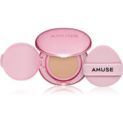 AMUSE Dew Power Vegan Cushion dolgoobstojni tekoči puder v gobici za posvetlitev in zgladitev kože odtenek 02 Healthy 15 g Cene