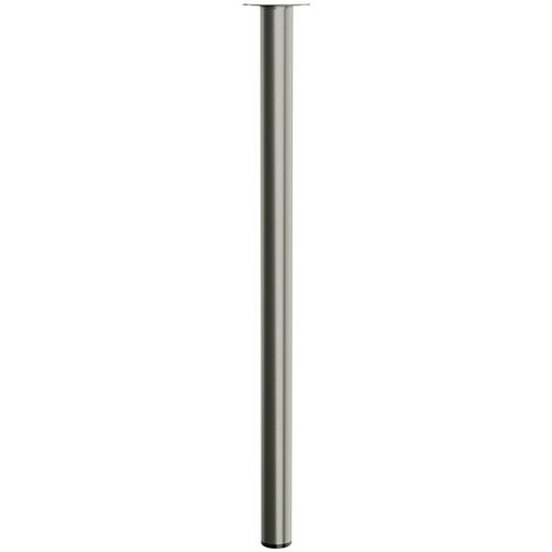WALTECO Postolje za namje&amp;scaron;taj (D x &amp;Scaron; x V: 3 x 3 x 50 cm, &amp;Oslash; x V: 3 x 50 cm, Nosivost: 50 kg, Čelik, Nikel) Slike
