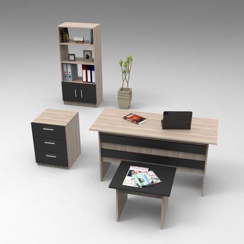 Hanah home Kancelarijski set Hrast-Crni Cene