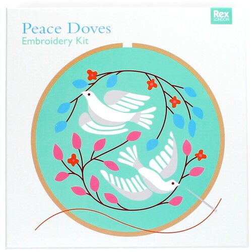 Rex London Komplet za vezenje Peace Doves &amp;ndash; Slike