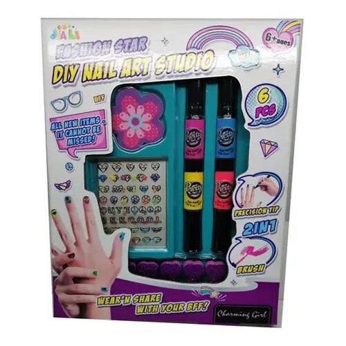 Magic Toys Fashion Star komplet za okraševanje nohtov z nalepkami in dodatki Cene