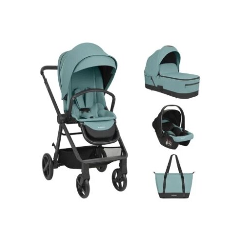Kolica Mia premium 3in1 set sa I-SIZE I-Prime autosedi&scaron;tem i tvrdom korpom Mint KKB11278 Cene