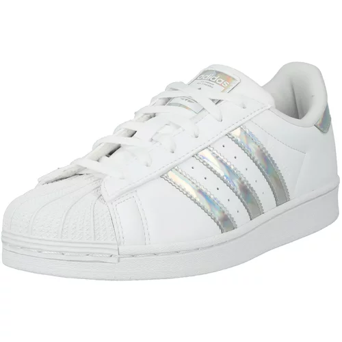 Adidas Tenisice 'Superstar' srebro / bijela