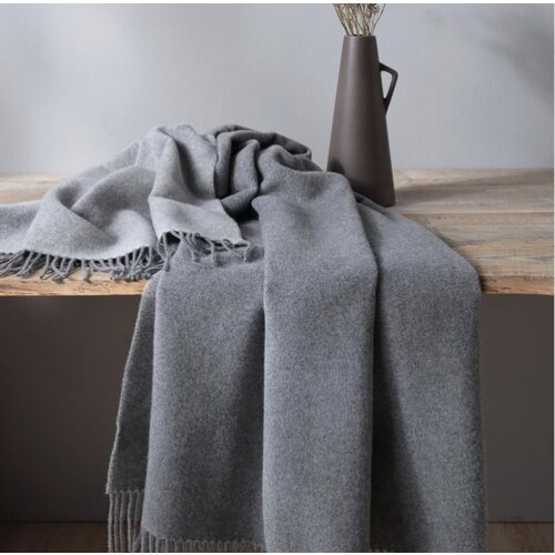 Biederlack deka twill grafit 130x170 Slike