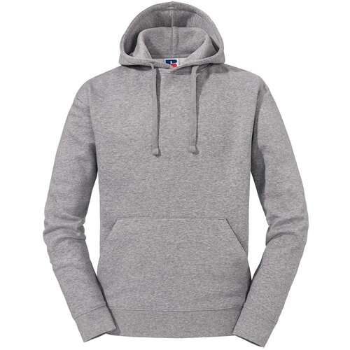 RUSSELL Grey melange men's hoodie Authentic Slike