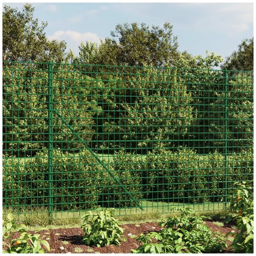 vidaXL Ograda od žičane mreže s prirubnicom zelena 1 8x25 m Cijene