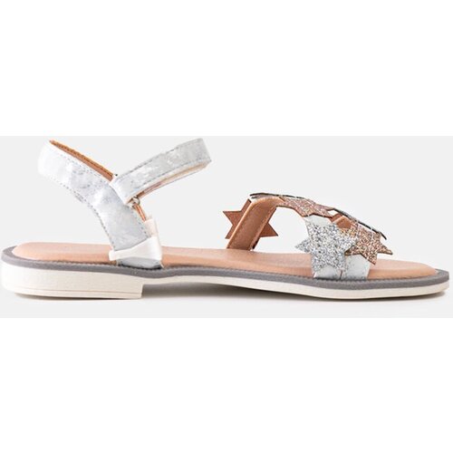 Gemre Charisa children's grey sandals with glitter stars Cene