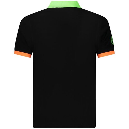 Norway 1963 mu&amp;scaron;ka polo majica kratkih rukava, crna Slike