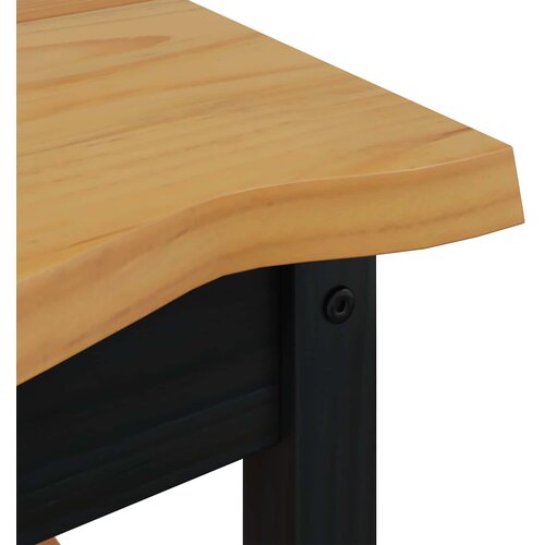  Bocni stol EKAI Crna 50 x 50 x 45,5 cm Masivna borovina Slike