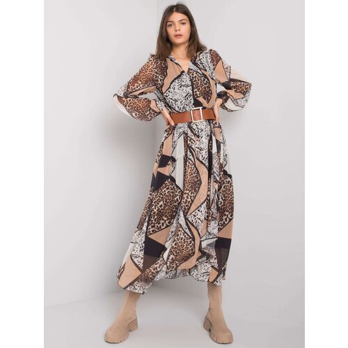 Factory Price Dress-LC-SK-22K-3038.78P-Black-Beige Cijene