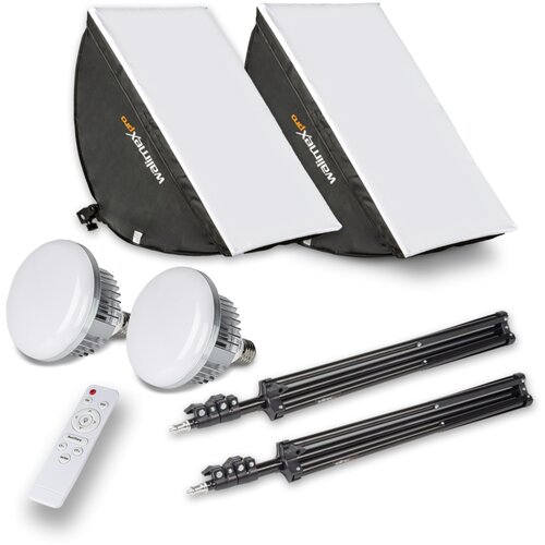 Walimex pro LED 60W Softbox 40x60cm Bi color Kit 2 Slike