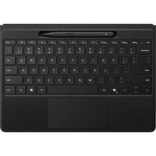 MICROSOFT SURFACE Pro Flex Keyboard with Slim Pen Bundle, 2-in-1 Alcantara Keyboard for Surface Pro Copilot+ (11th Edition), Pro 9 and 8, Windows 11 Copilot+ PC, Black Slike