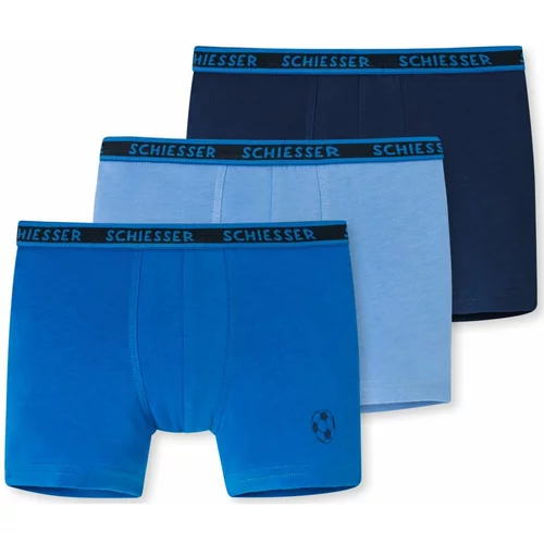 SCHIESSER spodnje hlače boxer 3 kosi 173116-912 modra F 104