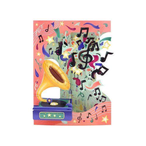 Santoro Swing - Čestitka 3D - Swing, Music Slike