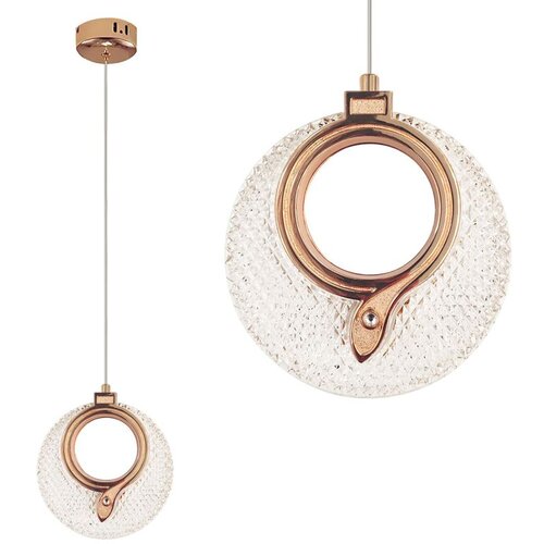 Toolight Viseća Kristalna Lampa LHJ110-1CP LIGHT ROSE GOLD Cijene