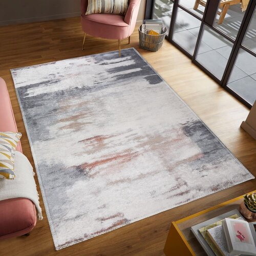 Vitaus Siva/slonoko&amp;scaron;čena pralna preproga 160x230 cm Abstract Colors &amp;ndash; Slike