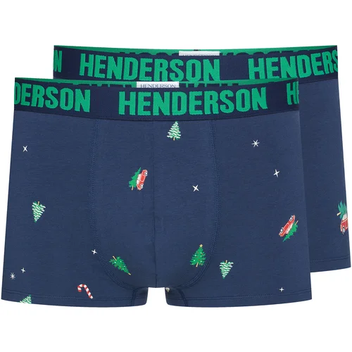 Henderson Jury Blue Blue Boxer Shorts Blue