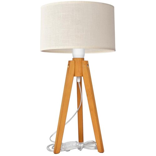  Stona lampa ALBA 1xE27/15W/230V krem/hrast Cene