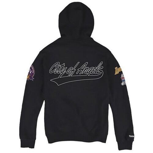 Mitchell And Ness Champ City Hoody Los Angeles Lakers Crna Slike