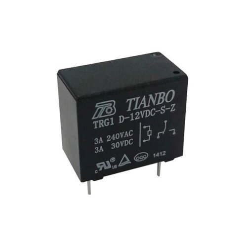 Tianbo Electronics relej za tiskanu pločicu 12 v/dc 5 a 1 preklopni TRG1 D-12VDC-S-Z 1 kom. Cene