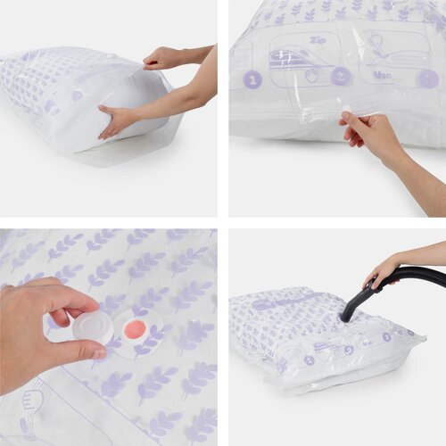 Compactor Vakuumska vreča za oblačila Compress Lavender &amp;ndash; Slike