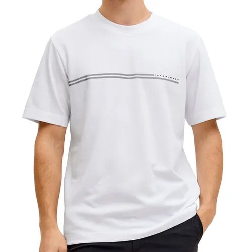 Jack & Jones muška majica kratkih rukava Fusion Chest Brand (bijela) Cene
